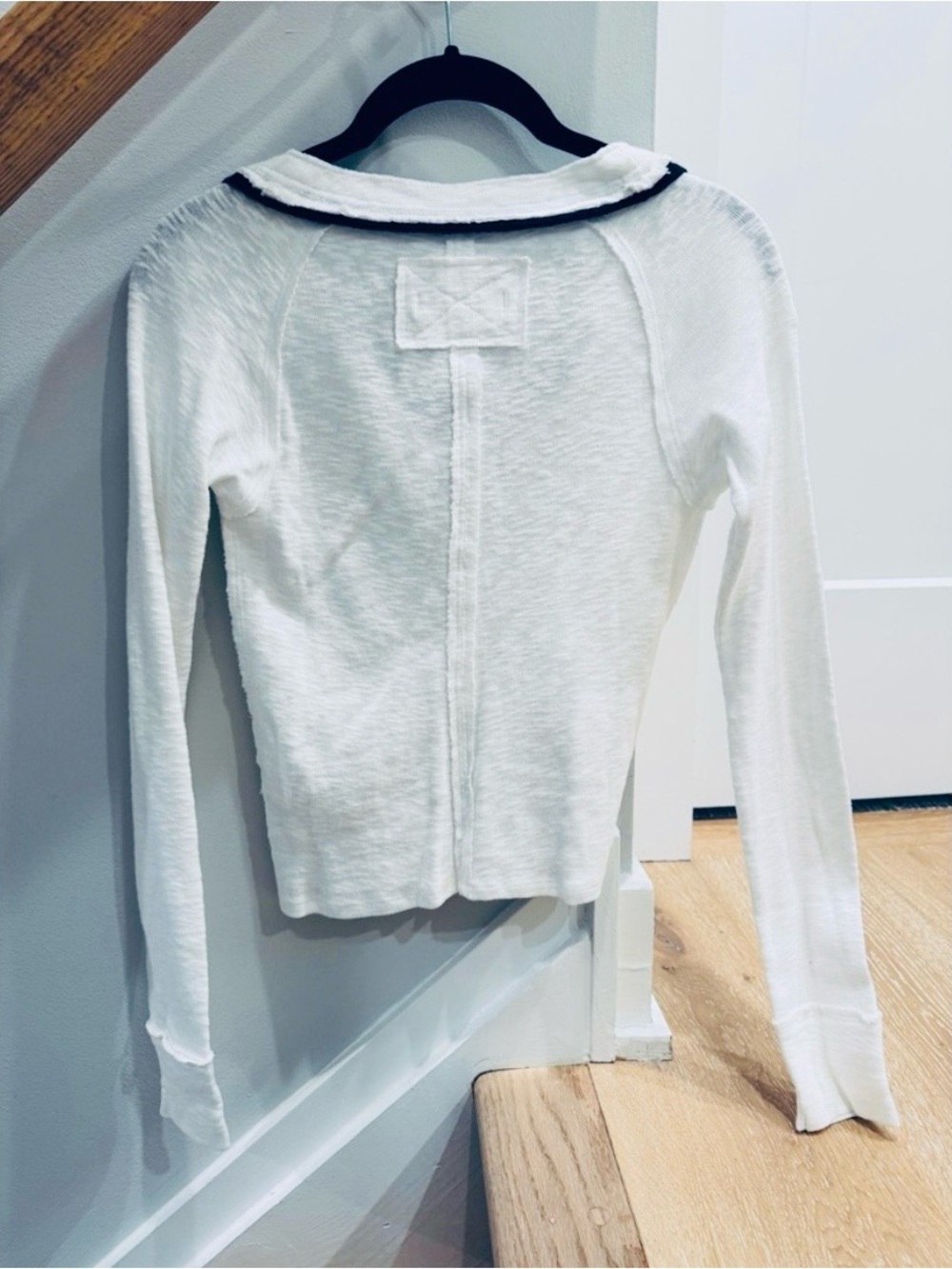 NWT Free People We The Free Black & White TIPTON CARDI, XS - Picture 10 of 12